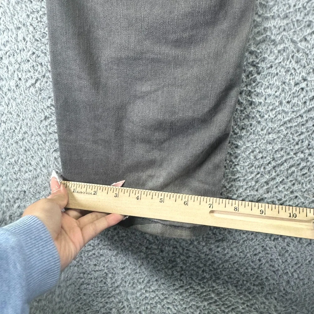 Levi's 511 Jeans Boys 20 Gray Cotton Denim Straight Leg Faded Stretch Workwear‎